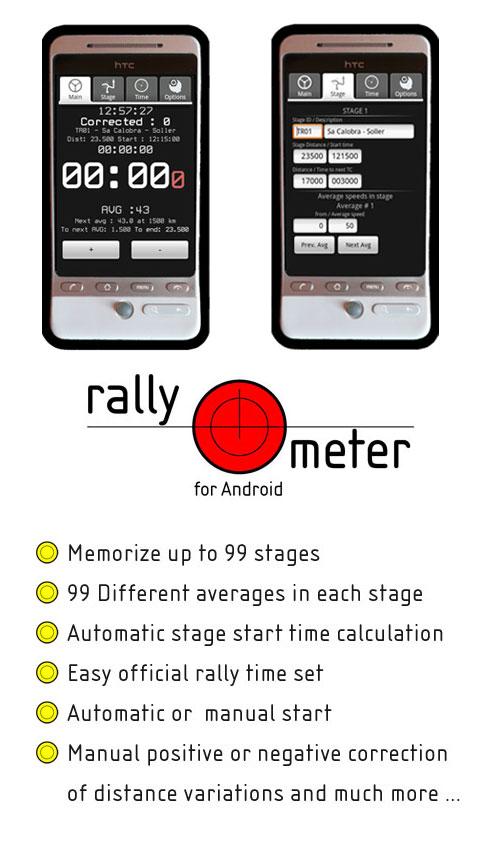 RallyMeter Historic rally.DEMO Android Sports