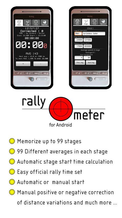 RallyMeter Historic rally.DEMO