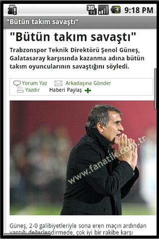 Haberci: Trabzonspor Haber