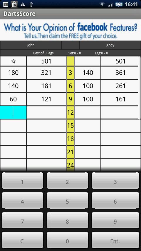 DartsScore Android Sports