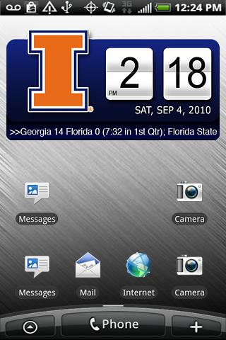 Illinois Clock Widget XL