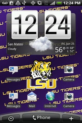 LSU Tigers Live Wallpaper HD Android Sports