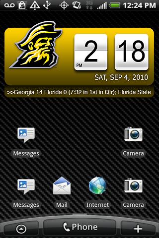 Appalachian State Clock XL Android Sports