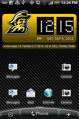 Appalachian State Clock XL Android Sports
