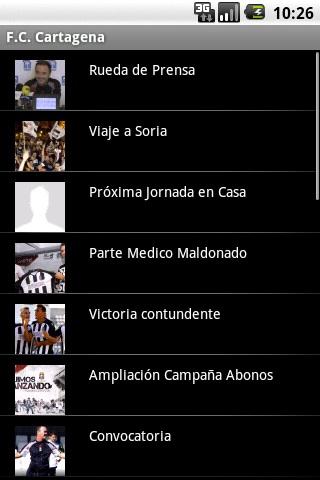 F.C. Cartagena Android Sports