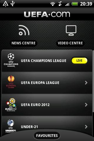 UEFA.com full edition Android Sports