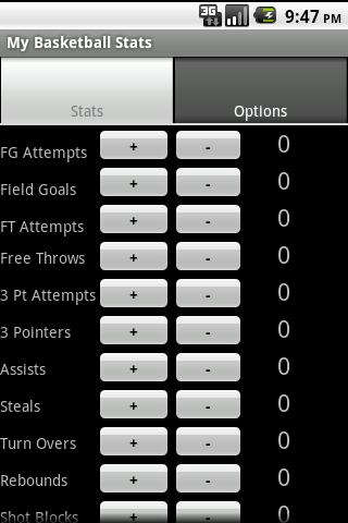 Youth Basketball Stats Tracker