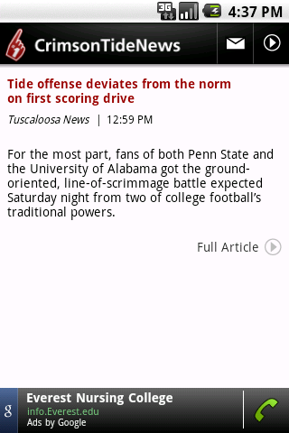 CrimsonTide News Android Sports