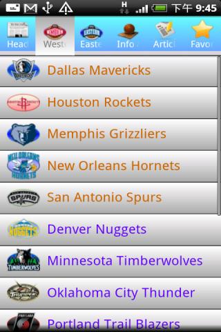 NBA NEWS Center Android Sports