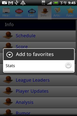 NBA NEWS Center Android Sports