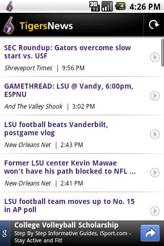 LSU Tigers News Android Sports