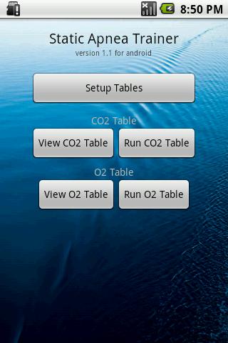 Static Apnea Trainer Android Sports