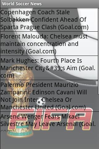 Soccer News Android Sports