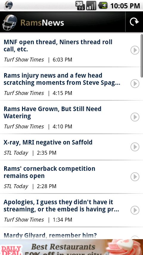Rams News Android Sports