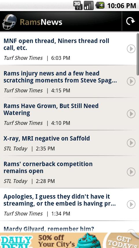 Rams News Android Sports