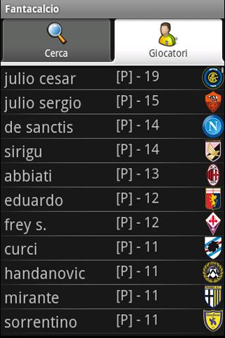 Fantacalcio Android Sports