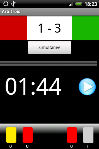 Arbitroid Android Sports