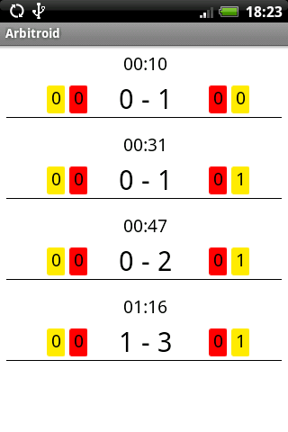 Arbitroid Android Sports