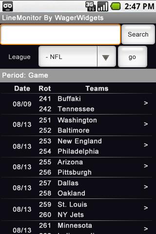 LineMonitor  Compare Odds