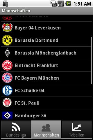 Bundesliga Android Sports