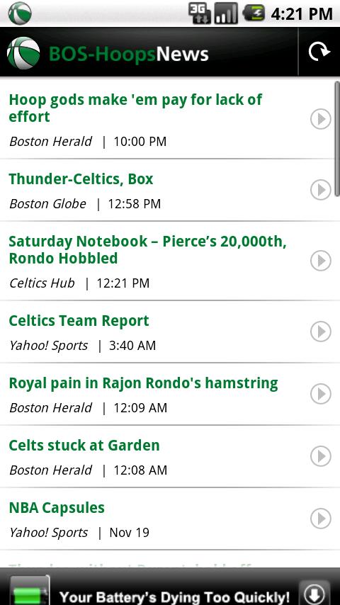 BOS-Hoops News Android Sports