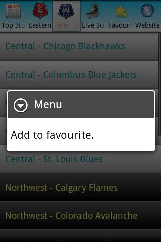 Hockey News Center Android Sports