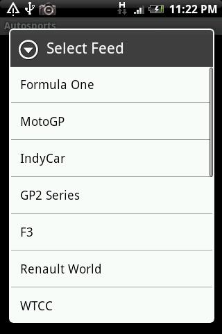 Motorsport Update Android Sports