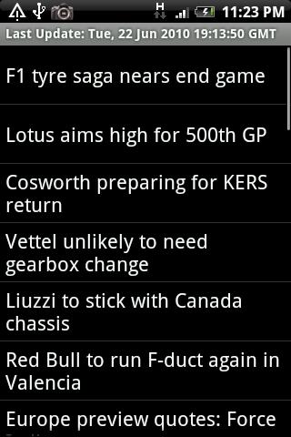 Motorsport Update Android Sports