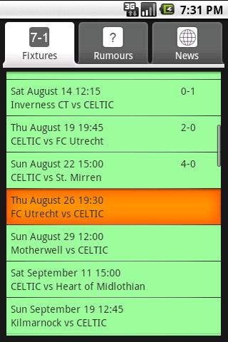 Celtic FC Combobulator Android Sports