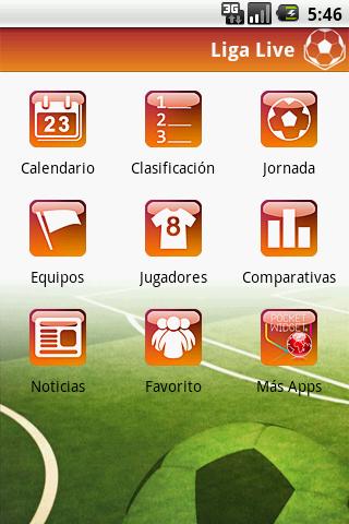 Liga Live Android Sports