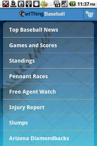 EvriThing Baseball Android Sports