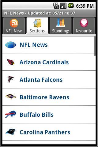 NFL Football News Android Sports