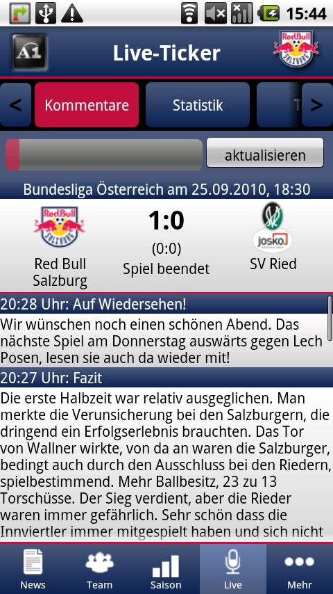 FC Red Bull Salzburg Android Sports