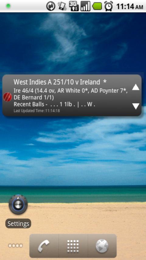 Cricket Live Score Alerts Ads Android Sports