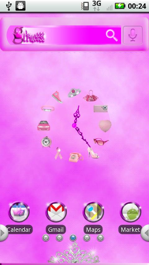Princess Theme Android Themes