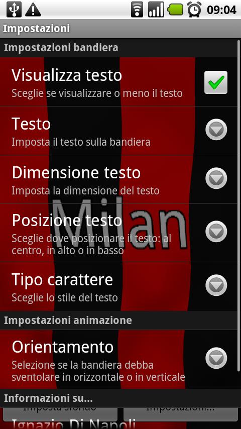 Milan Live Wallpaper Android Themes