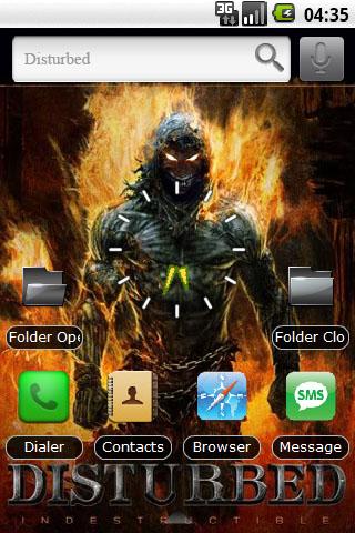 Disturbed – iPhone Icons Android Themes