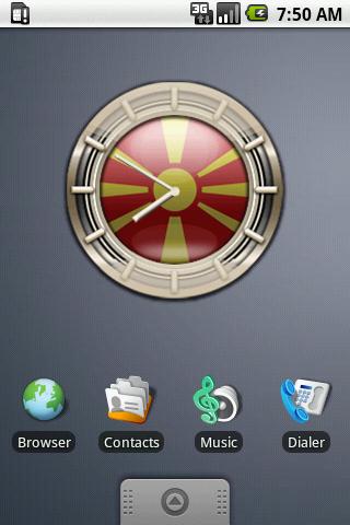 MACEDONIA G10 Alarm Clock Android Themes