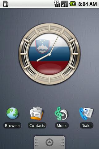 SLOVENIA G10 Alarm Clock Android Themes