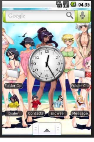 Bleach Babes Theme Android Themes