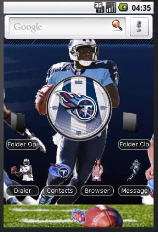 Tennessee Titans 2010 Theme Android Themes