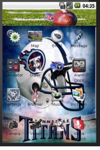 Tennessee Titans 2010 Theme Android Themes