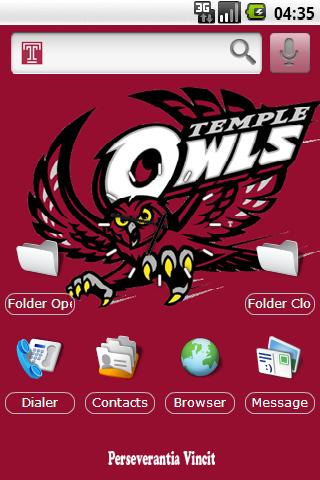 Temple University Android Themes