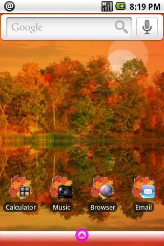 Fall Theme (aHome) Android Themes