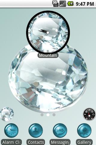 March Aquamarine Theme Android Themes