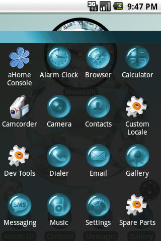 March Aquamarine Theme Android Themes