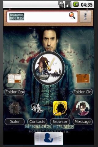 Robert Downey Jr Holmes Android Themes