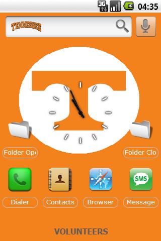 U. of Tennessee w/iPhone icons Android Themes