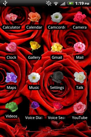 Roses Theme Android Themes
