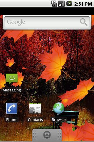 AUTUMN LEAFS LIVE WALLPAPER